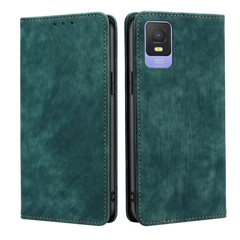 TCL 403 Brush Magnetic Θήκη Βιβλίο Green