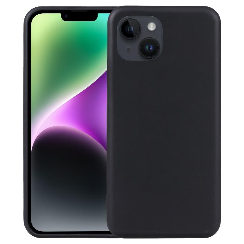 Apple iPhone 15 TPU Θήκη Σιλικόνης Black