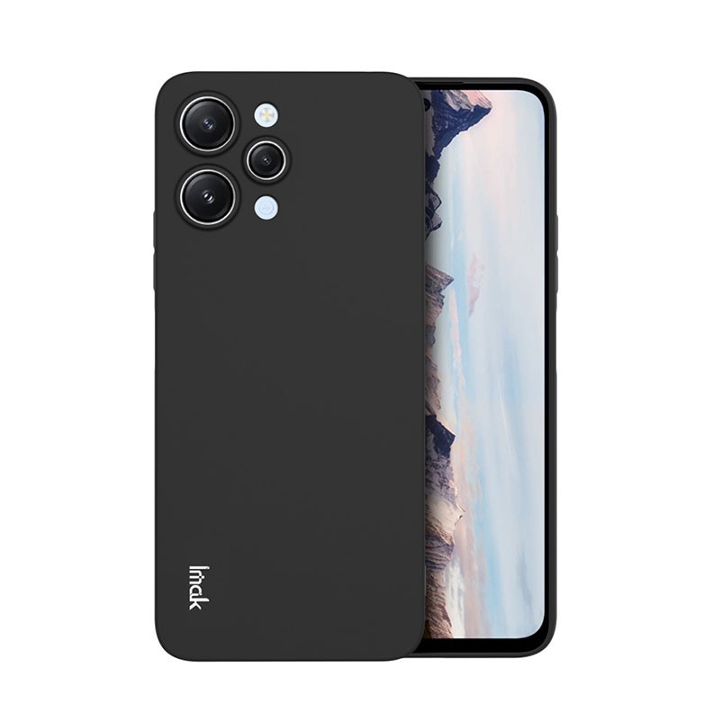 Xiaomi Redmi 12 4G IMAK Straight Edge Θήκη Σιλικόνης Black