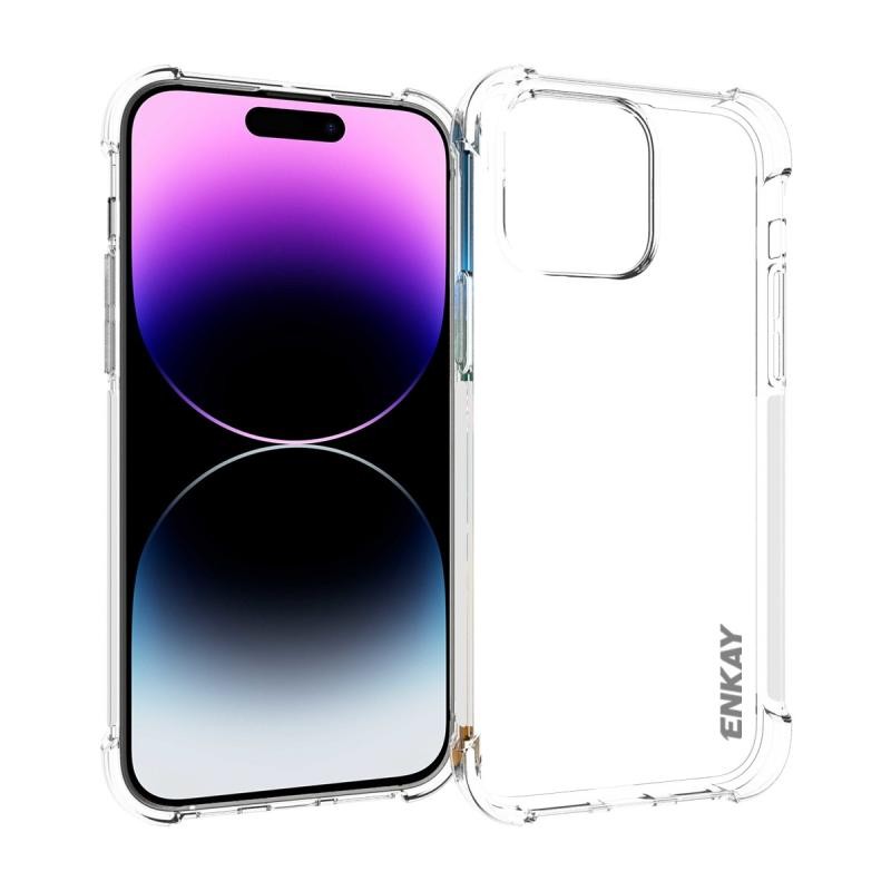 Apple iPhone 15 Pro Max ENKAY Θήκη Σιλικόνης Transparent