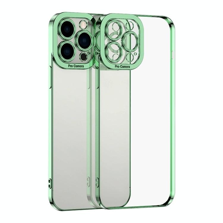 Apple iPhone 15 Pro Max Electroplating Θήκη Σιλικόνης Grenn