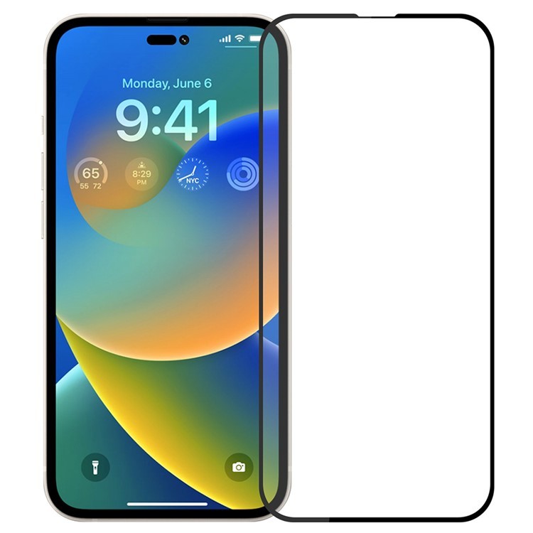 Apple iPhone 15 PINWUYO 9H 3D Curved Full Screen Tempered Glass Transparent
