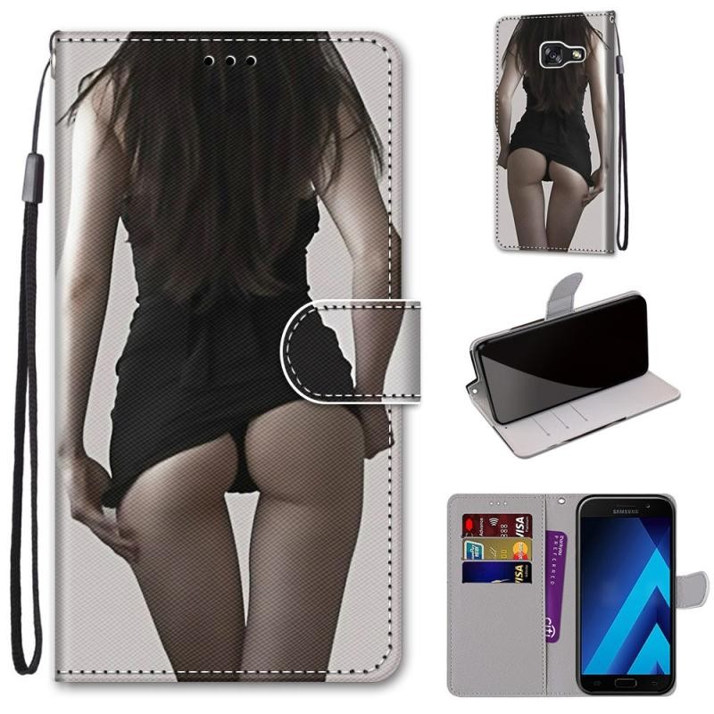 Samsung Galaxy A5 (2017) Coloured Drawing Θήκη Πορτοφόλι Miniskirt