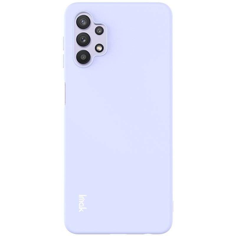 Samsung Galaxy A32 5G Straight Edge Θήκη Σιλικόνης Purple