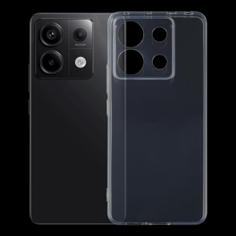Xiaomi Redmi Note 13 Pro 5G/Poco X6 5G Ultra-thin Θήκη Σιλικόνης Transparent
