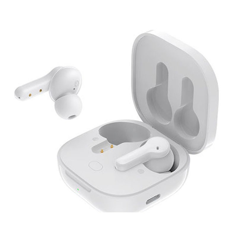 QCY T13 Ασύρματα Ακουστικά In-Ear με Φορητή Θήκη Φόρτισης White