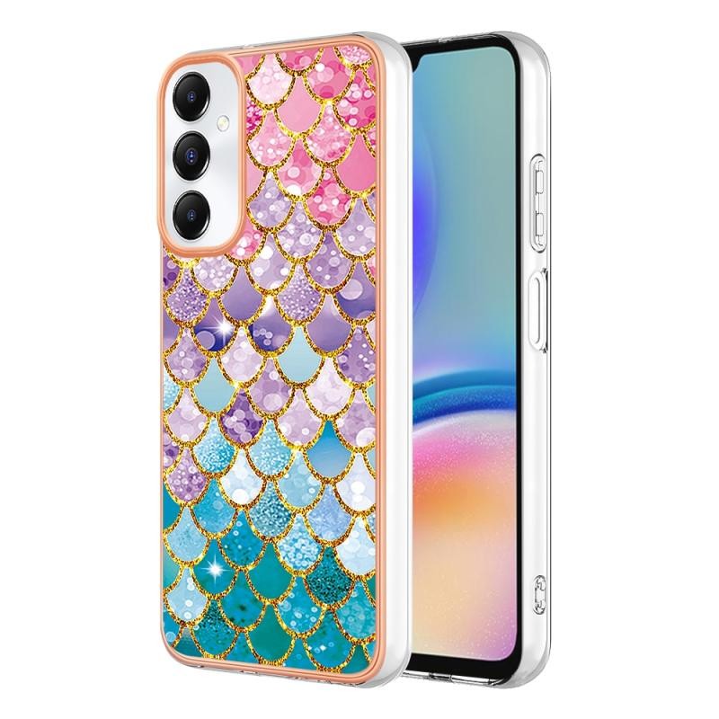Samsung Galaxy A05s Electroplating Marble Σκληρή Θήκη Colorful Scales
