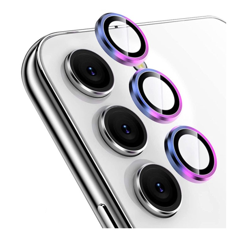 Samsung Galaxy S23 FE 5G ENKAY Αντιχαρακτικό Γυαλί 9H για την Κάμερα Multicolor