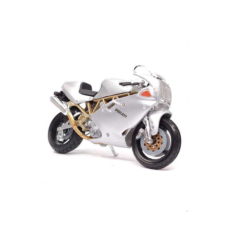 Burago 1/18 Ducati Supersport 900 Final Edition Silver