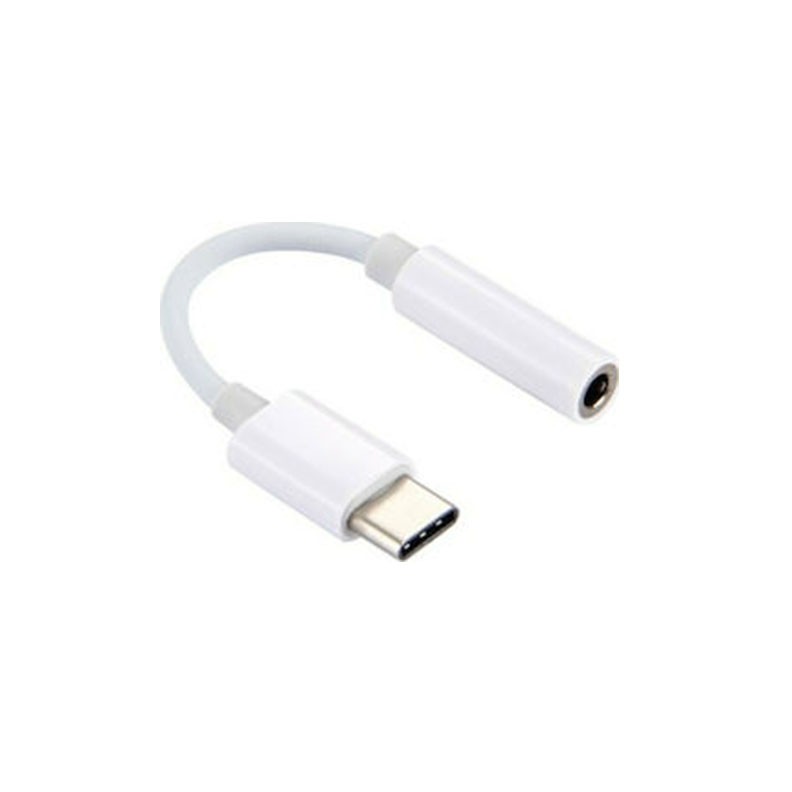 Powertech CAB-UC029 Type-C σε 3.5mm AUX White