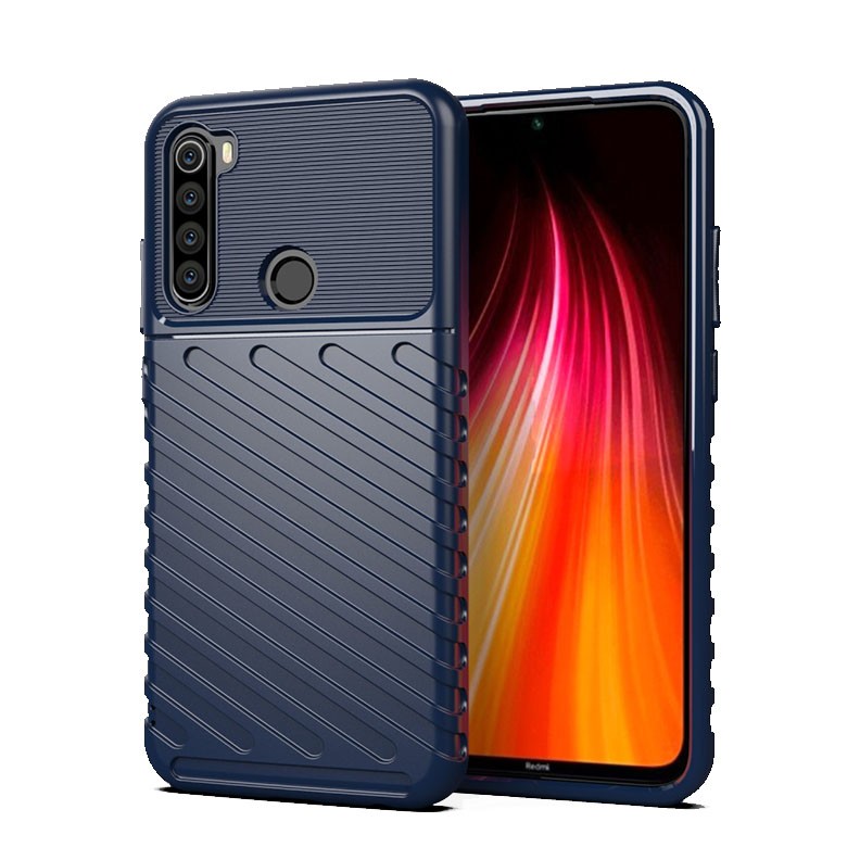 Xiaomi Redmi Note 8 Thunderbolt Θήκη Σιλικόνης Blue