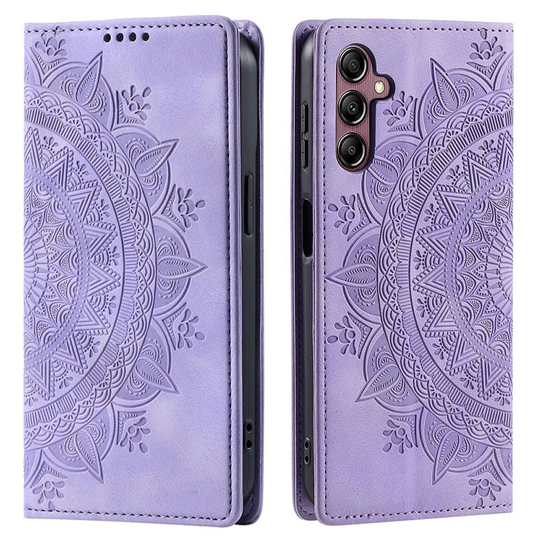 Samsung Galaxy A05s Mandala Flower Θήκη Βιβλίο Purple
