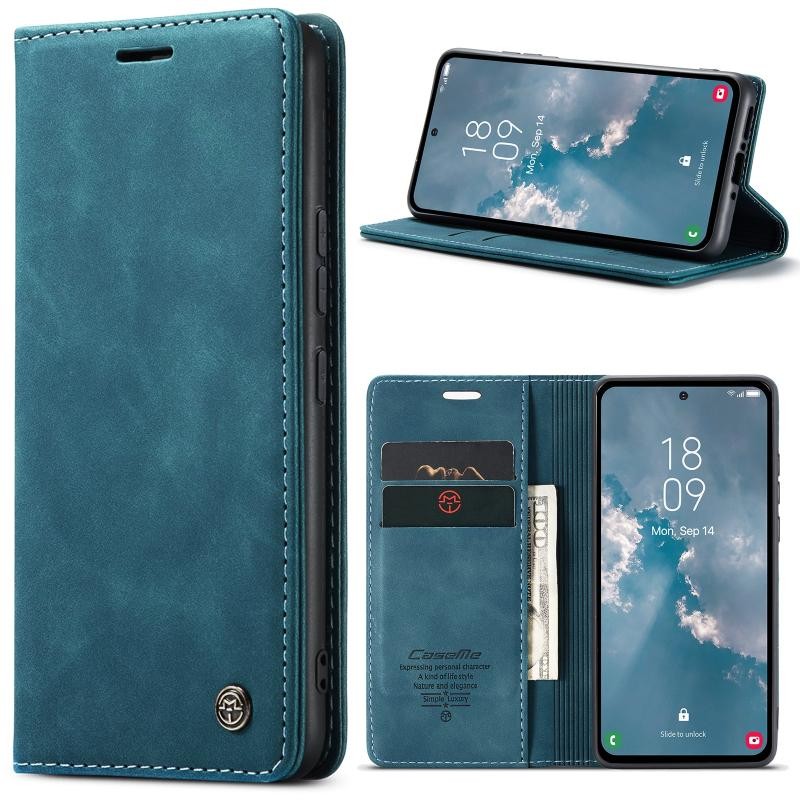 Samsung Galaxy A54 5G CaseMe 013 Retro Θήκη Βιβλίο Blue
