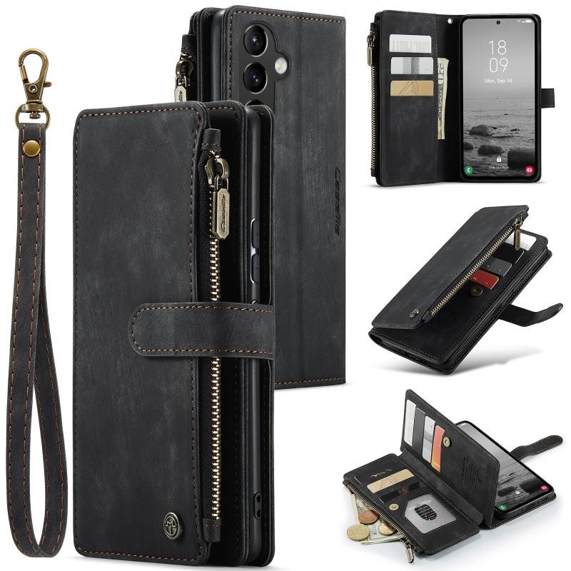 Samsung Galaxy A54 5G CaseMe C30 Multifunctional Θήκη Πορτοφόλι Black