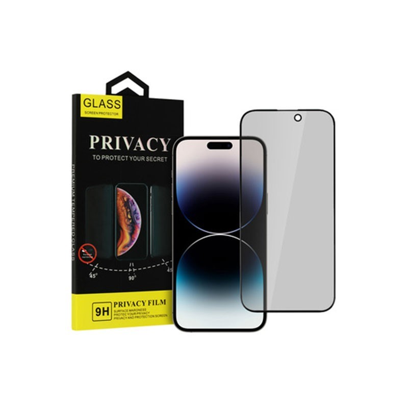 Apple iPhone 15 Pro Privacy Tempered Glass 