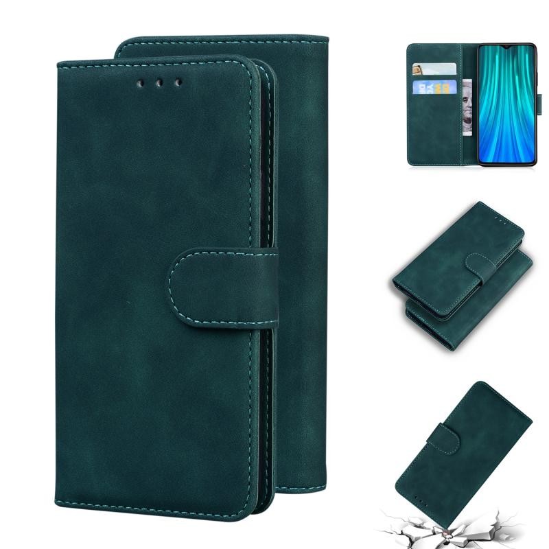 Xiaomi Redmi Note 8 Pro Skin Feel Θήκη Πορτοφόλι Green