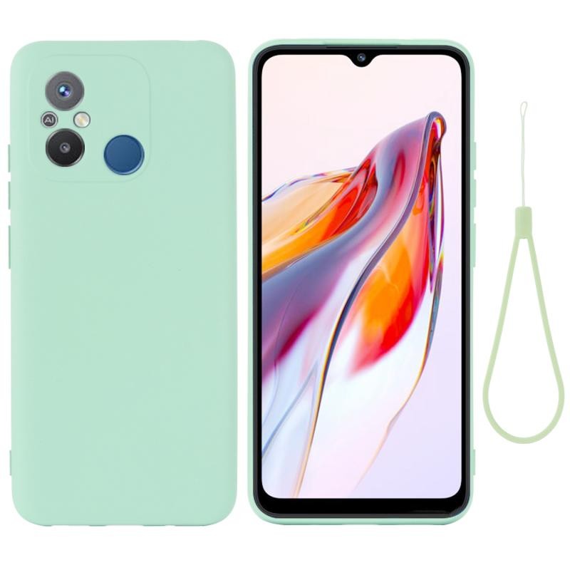 Xiaomi Redmi 12C Solid Color Θήκη Σιλικόνης Green