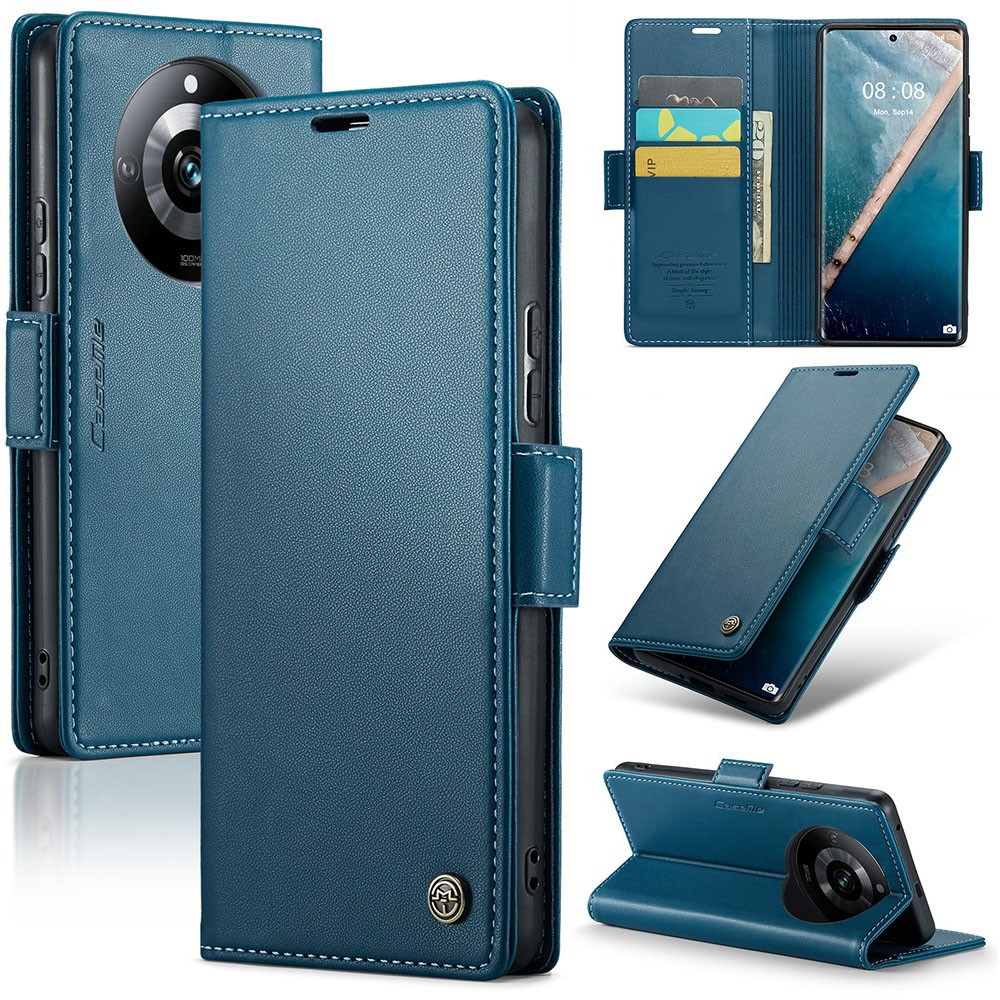 Realme 11 Pro 5G / 11 Pro Plus 5G CaseMe 023 Luminus Θήκη Πορτοφόλι Blue