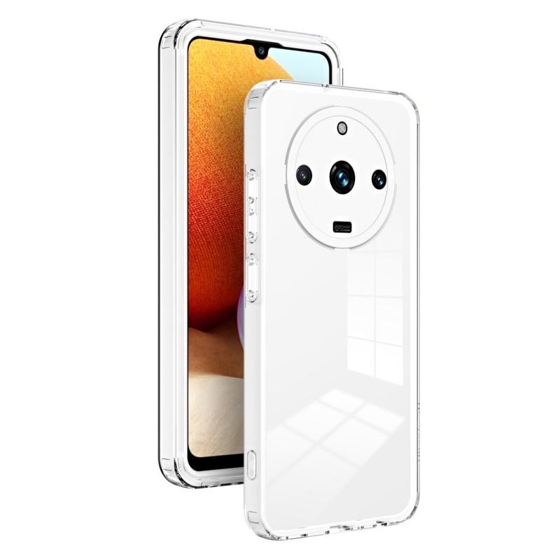 Realme 11 Pro 5G / 11 Pro Plus 5G Color Frame Διάφανη Θήκη Σιλικόνης White