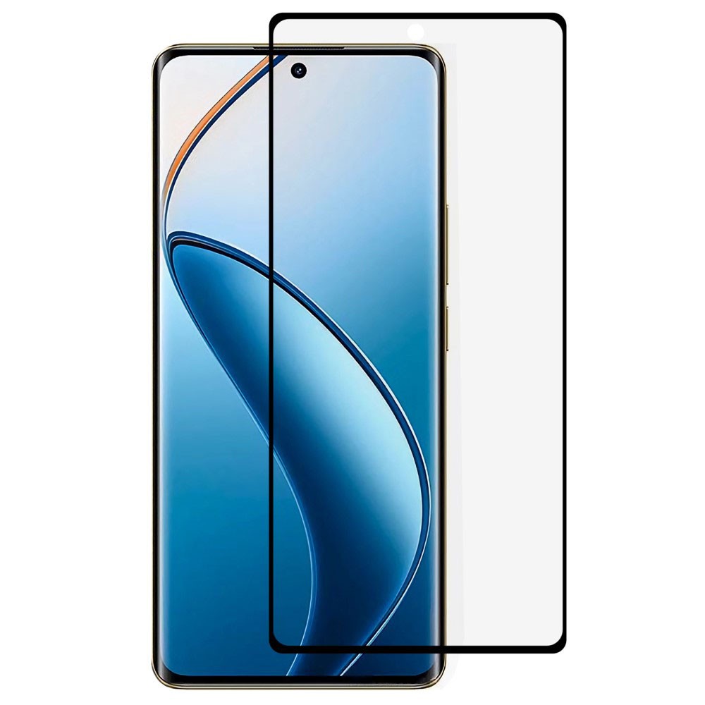 Realme 12 Pro 5G / 12 Pro Plus 5G 9H 3D Curved Full Screen Tempered Glass Transparent