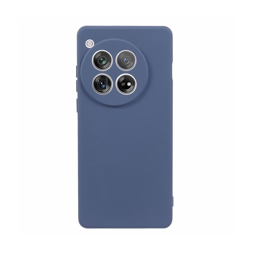 OnePlus 12 5G Imitation Liquid Θήκη Σιλικόνης Lavender Grey