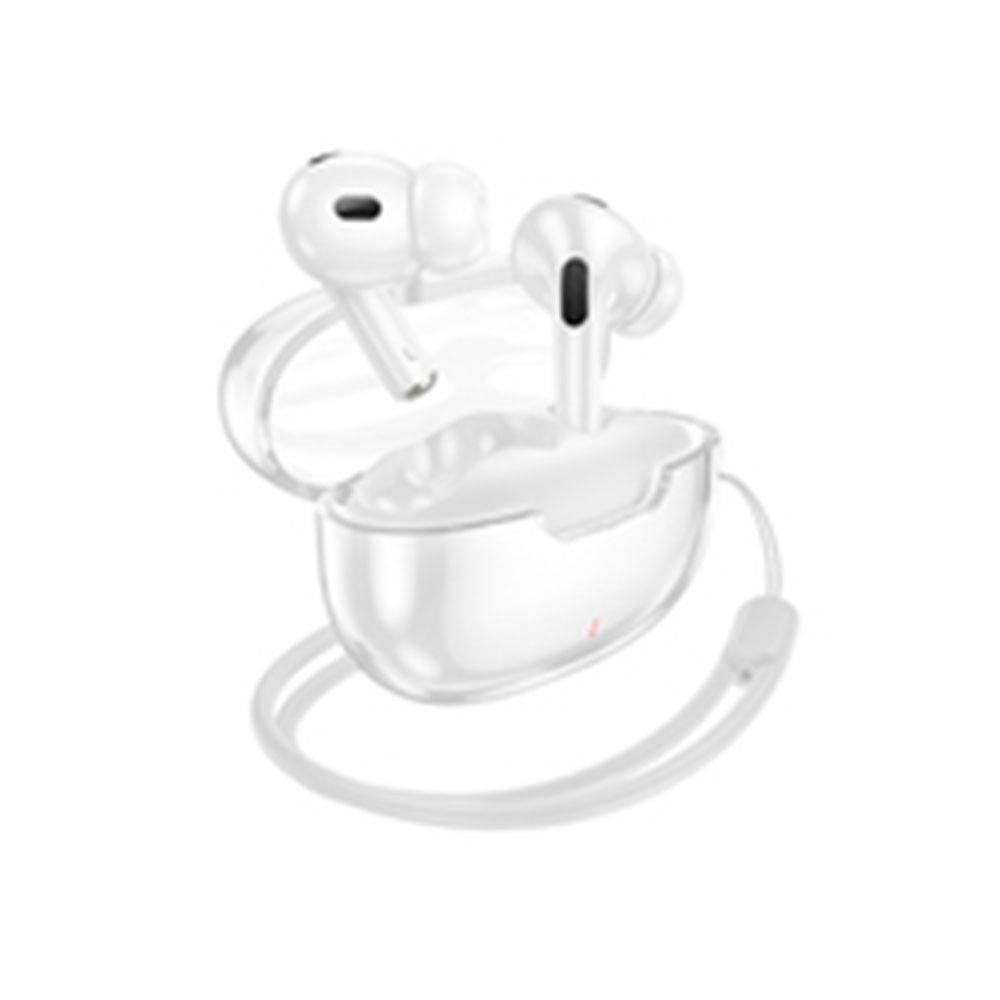 BOROFONE BW43 Bluetooth Handsfree Ακουστικά με Θήκη Φόρτισης White