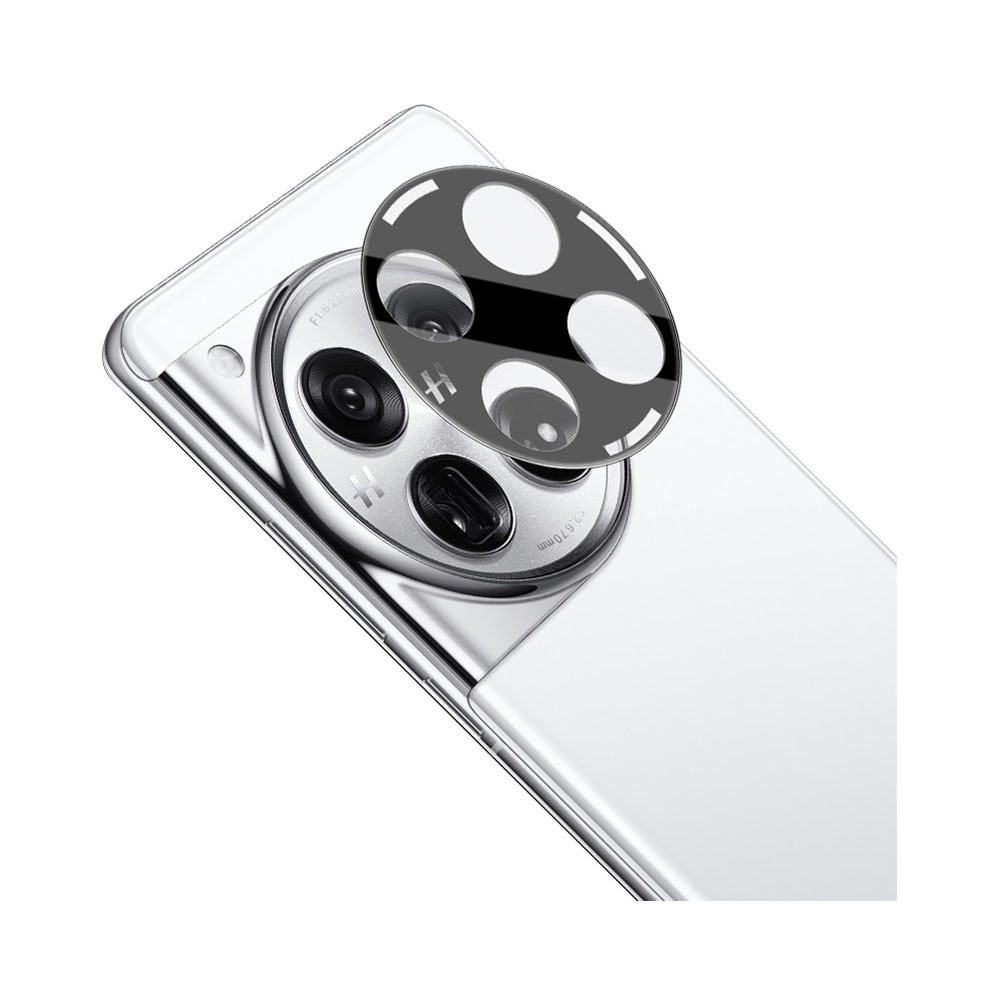 OnePlus 12 5G IMAK Τζαμάκι για Κάμερα Black