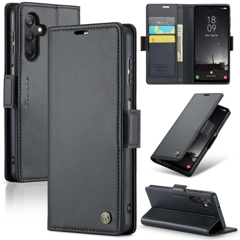 Samsung Galaxy A25 5G CaseMe 023 Luminus Θήκη Πορτοφόλι Black