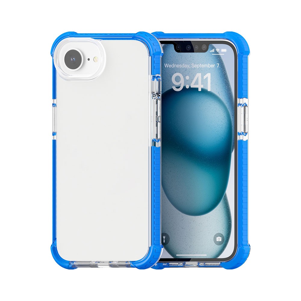 Apple iPhone 16e Acrylic Διάφανη Σκληρή Θήκη Blue