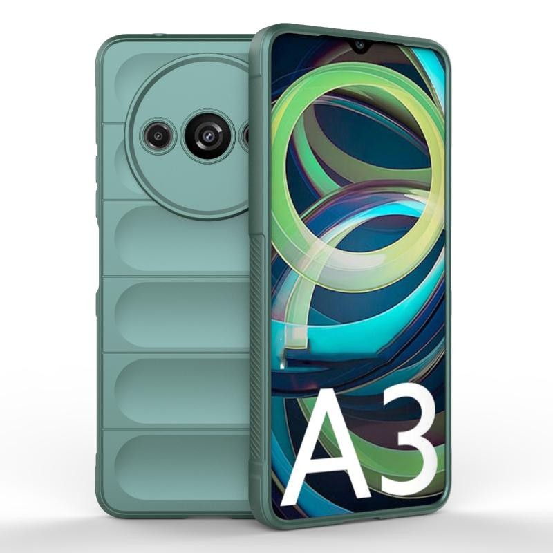 Xiaomi Redmi A3 Magic Shield Θήκη Σιλικόνης Dark Green