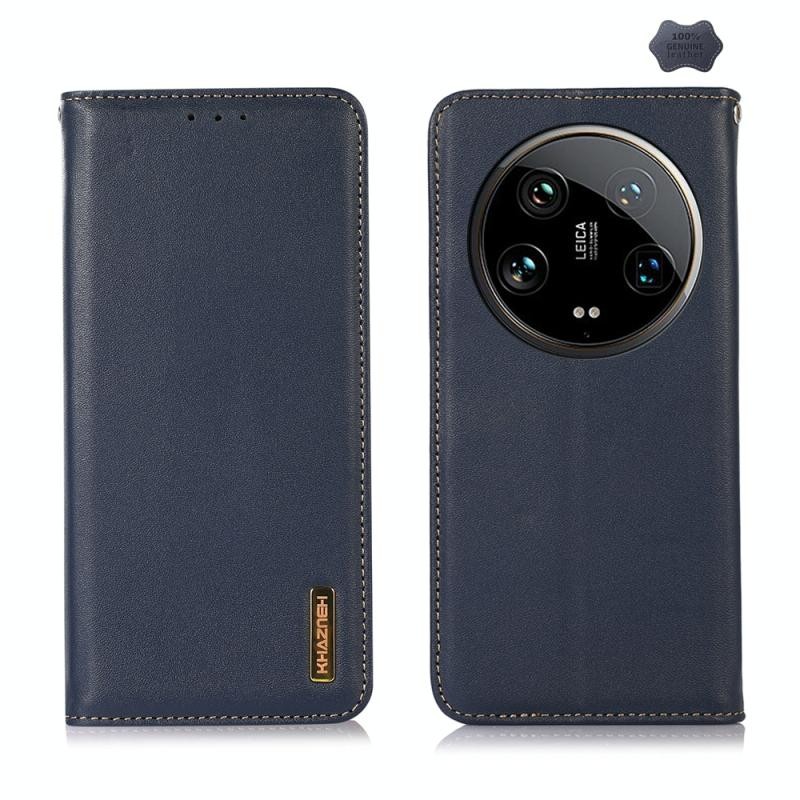 Xiaomi 14 Ultra 5G Nappa Δερμάτινη Θήκη Βιβλίο Blue
