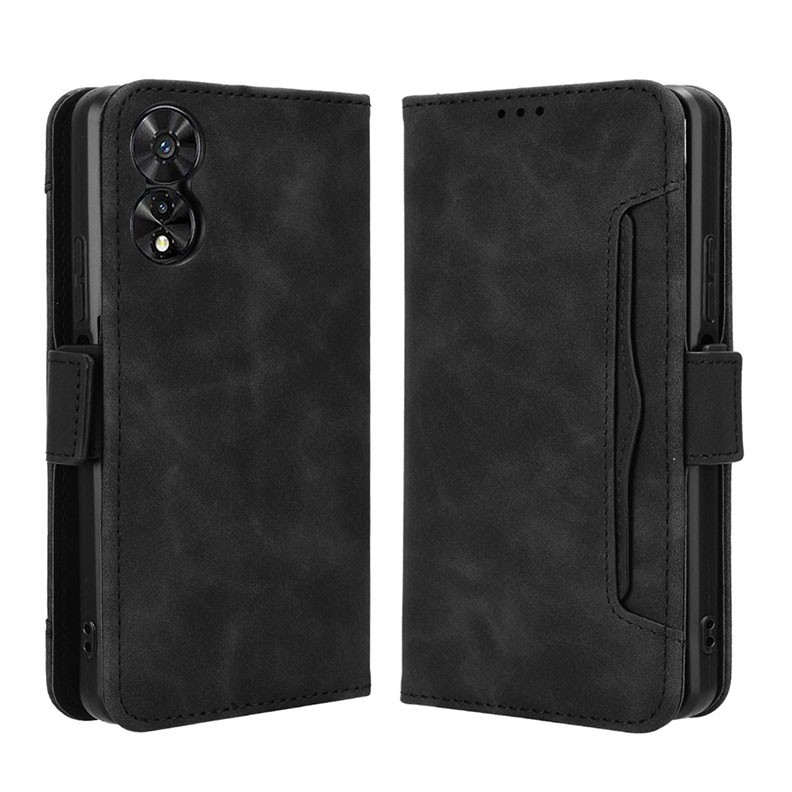 TCL 505 Multiple Cards Θήκη Πορτοφόλι Black