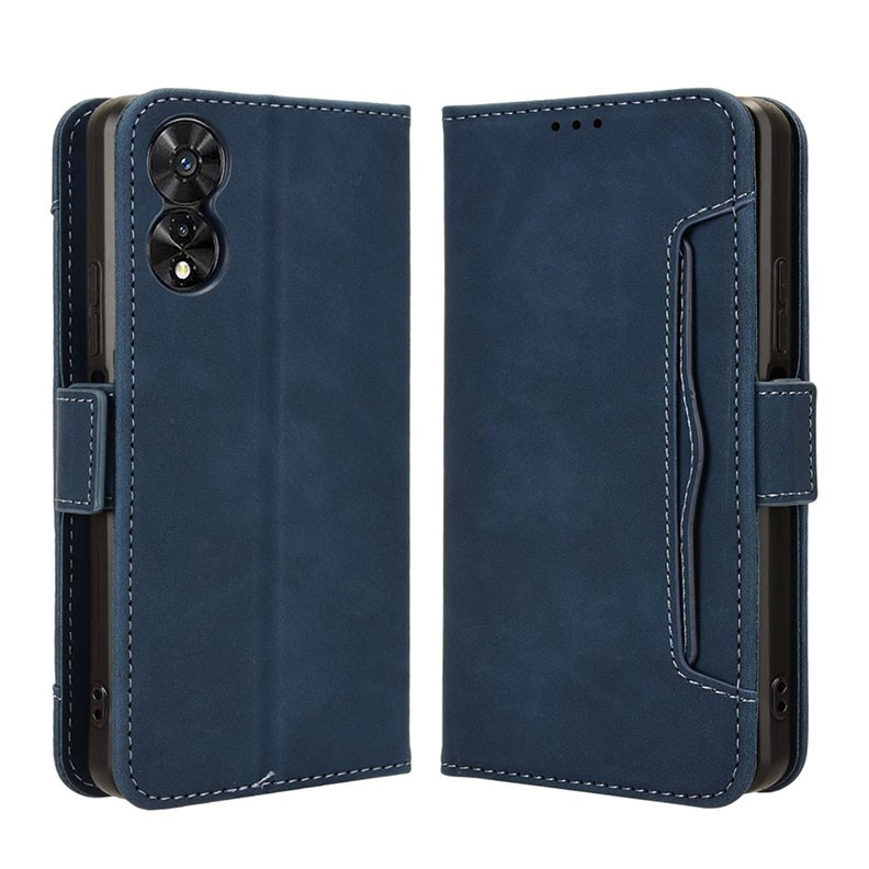 TCL 505 Multiple Cards Θήκη Πορτοφόλι Blue