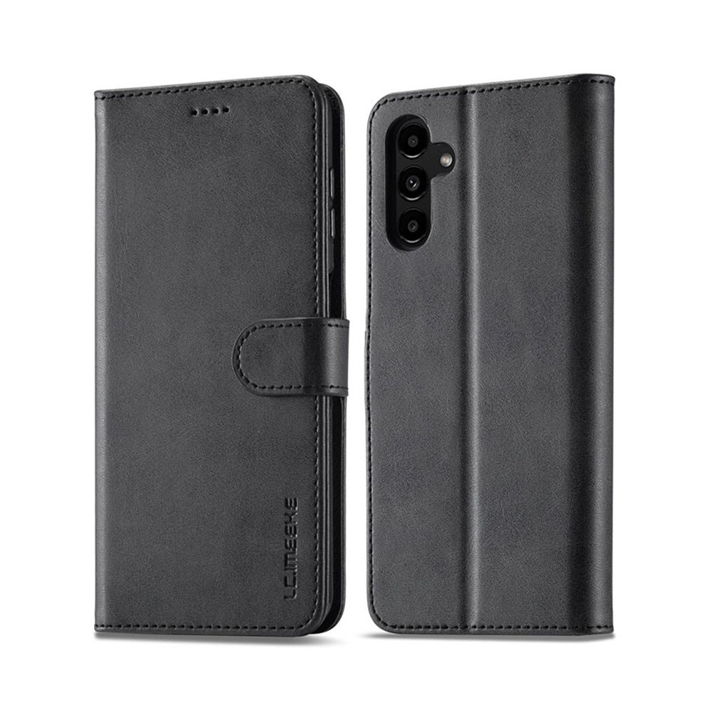 Samsung Galaxy A55 5G LC.IMEEKE Calf Texture Θήκη Πορτοφόλι Black