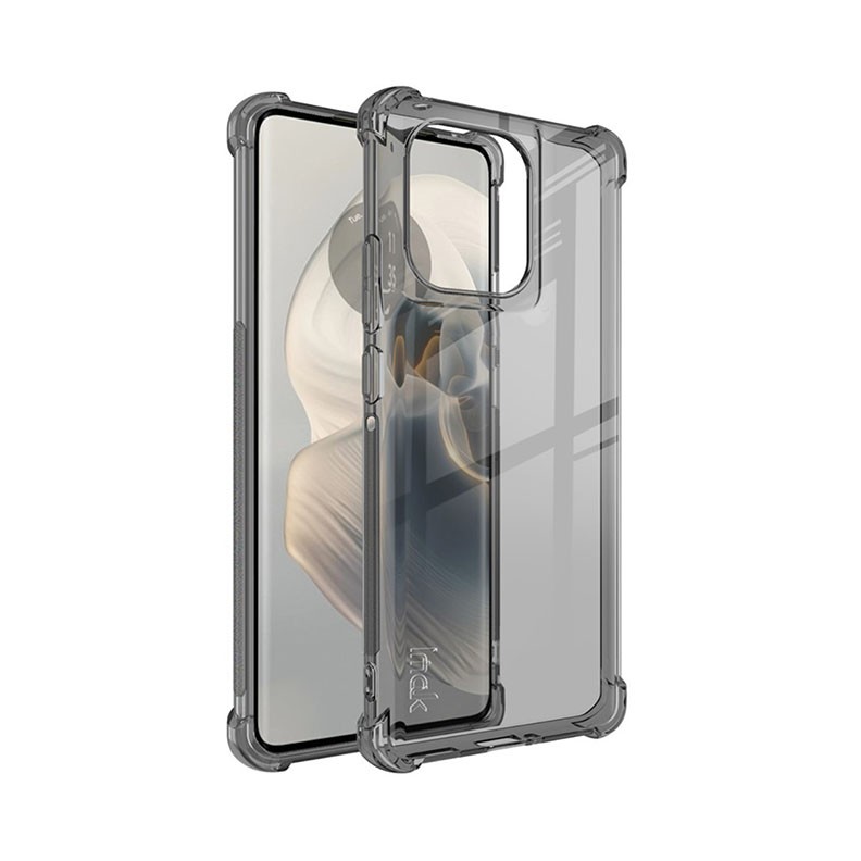Motorola Edge 50 Pro 5G IMAK TPU Θήκη Σιλικόνης Transparent Black
