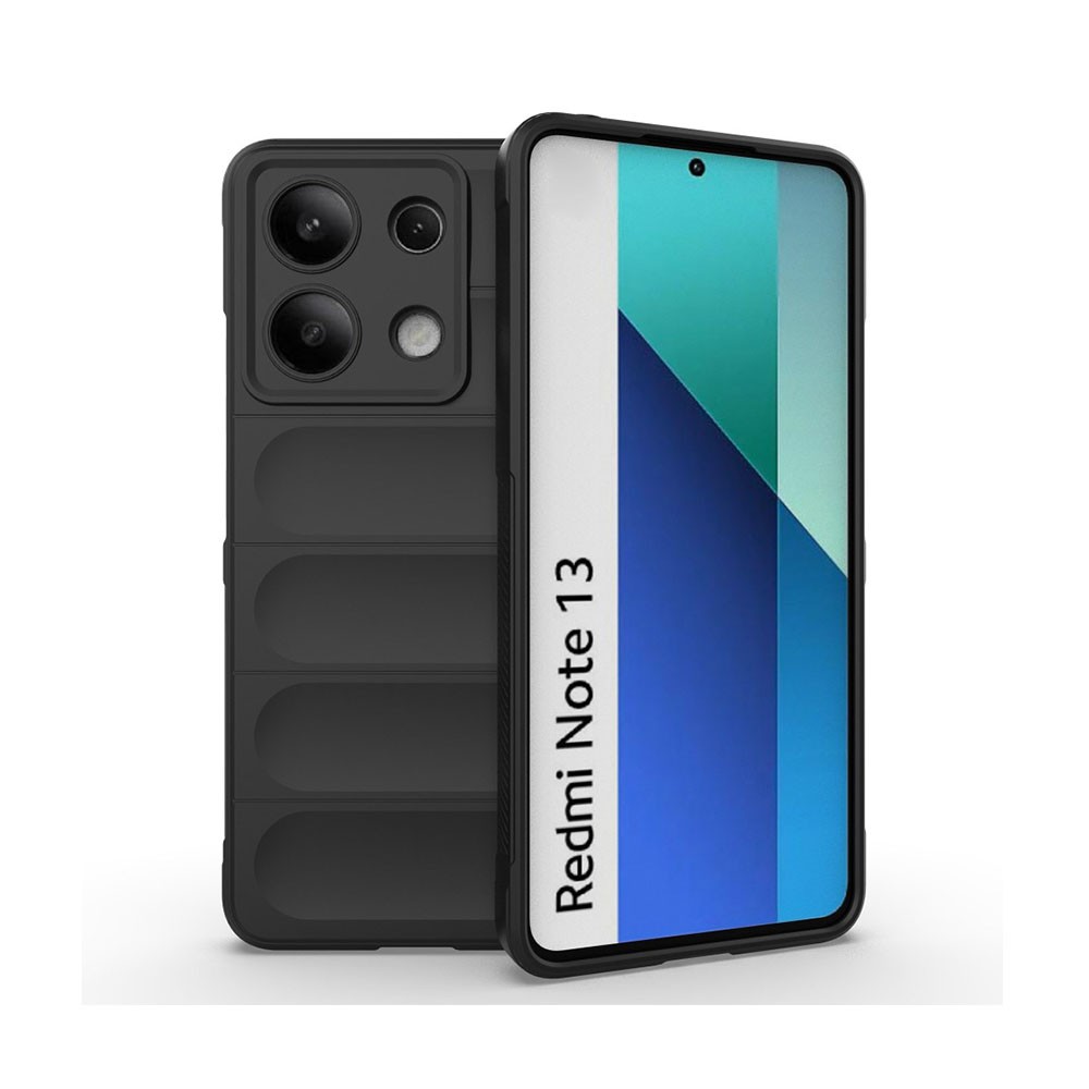 Xiaomi Redmi Note 13 4G Magic Shield Θήκη Σιλικόνης Black