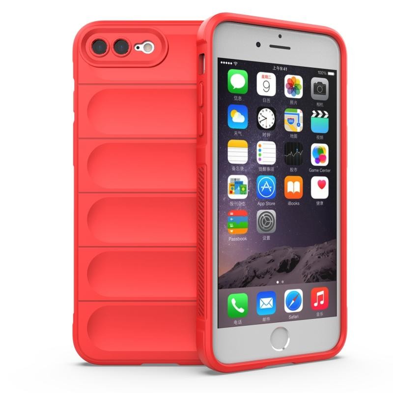 Apple iPhone 8 Plus/7 Plus Magic Shield Θήκη Σιλικόνης Red