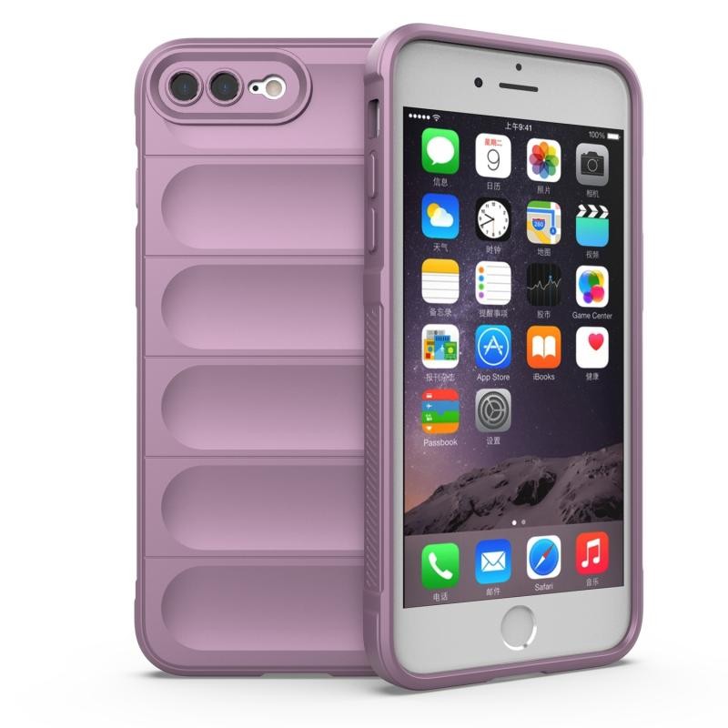 Apple iPhone 8 Plus/7 Plus Magic Shield Θήκη Σιλικόνης Purple