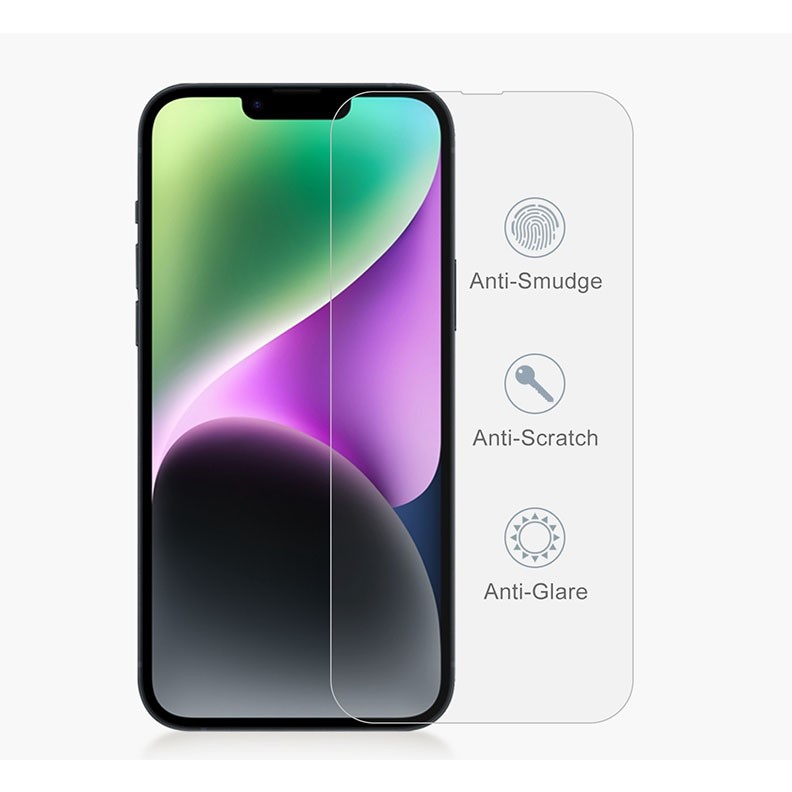 Apple iPhone 14 Tempered Glass Transparent