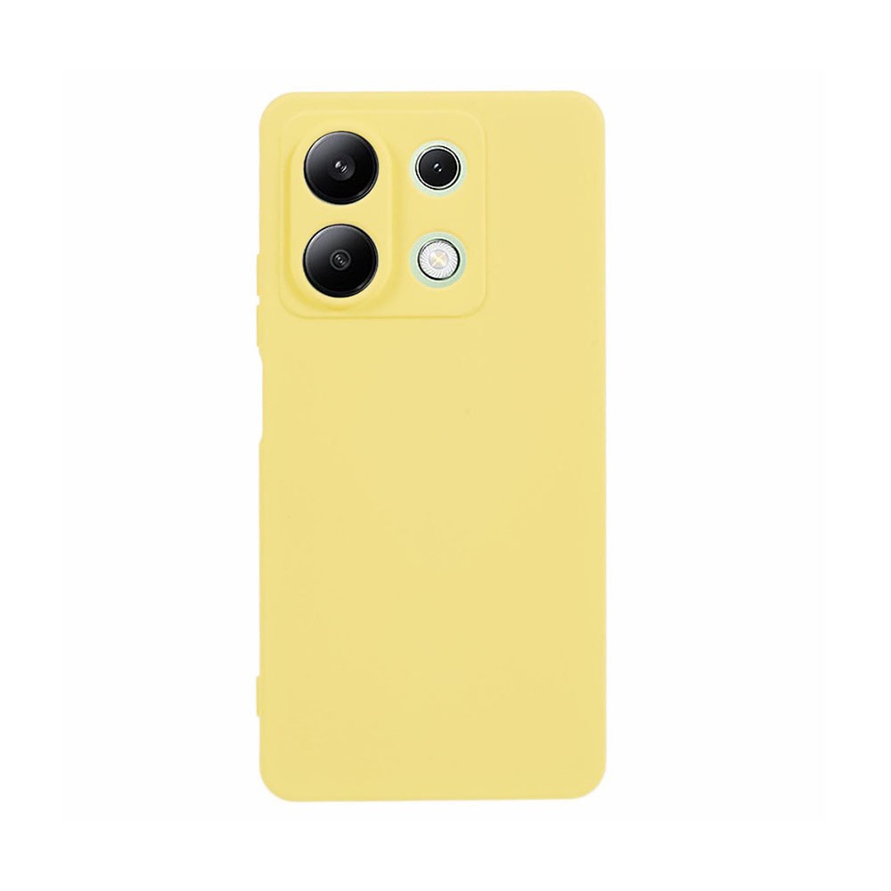 Xiaomi Redmi Note 13 4G Smooth Θήκη Σιλικόνης Yellow
