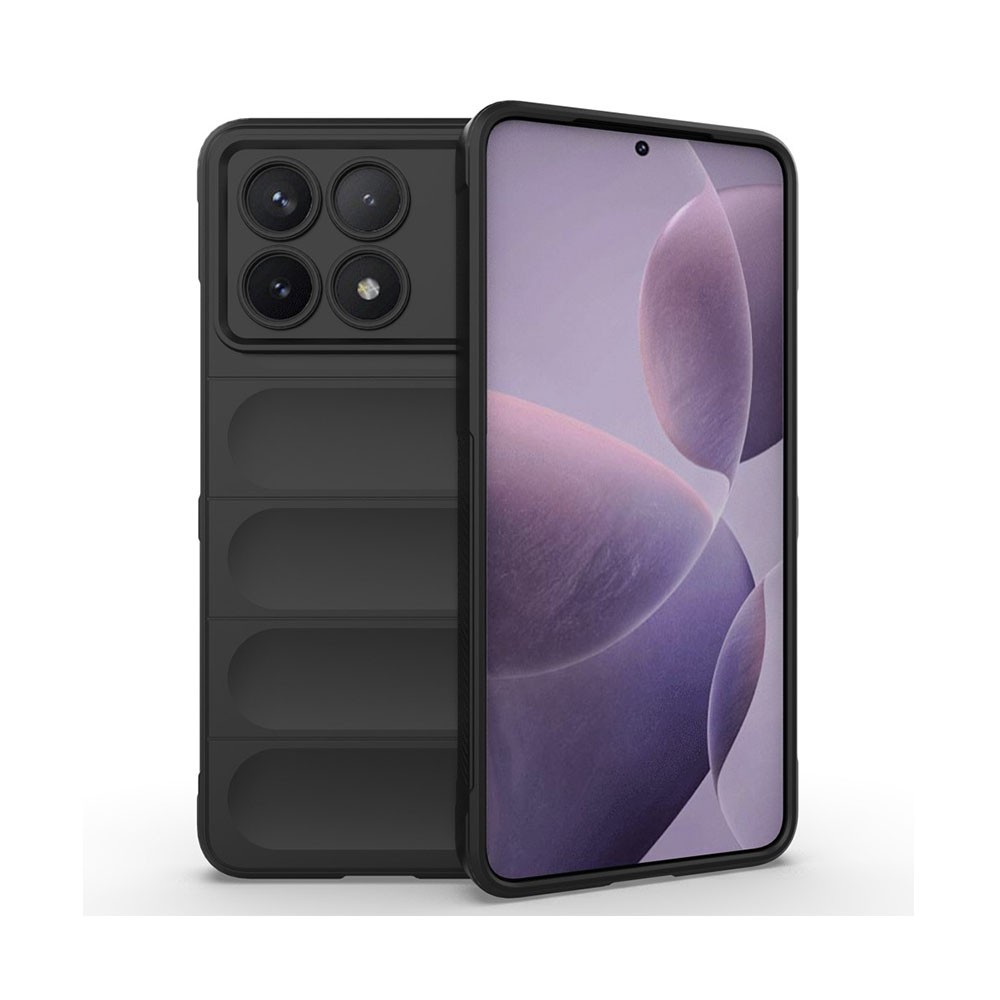 Xiaomi Poco F6 Pro 5G Magic Shield Θήκη Σιλικόνης Black