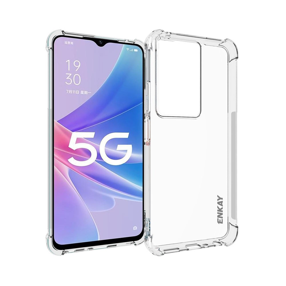 Oppo A79 5G ENKAY Θήκη Σιλικόνης Transparent