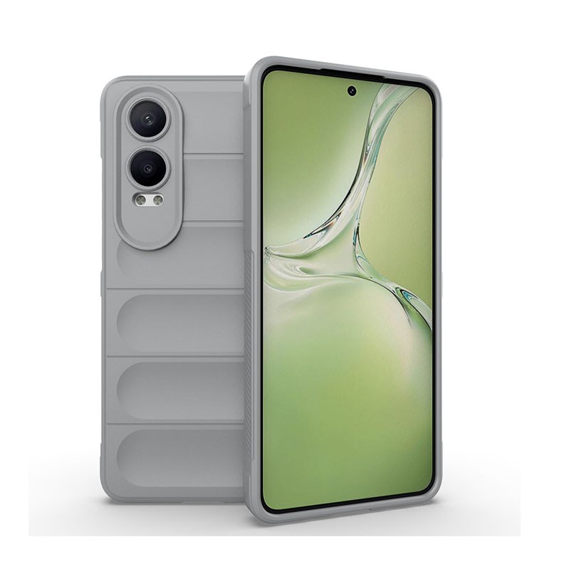 OnePlus Nord CE 4 Lite 5G Magic Shield Θήκη Σιλικόνης Light Grey