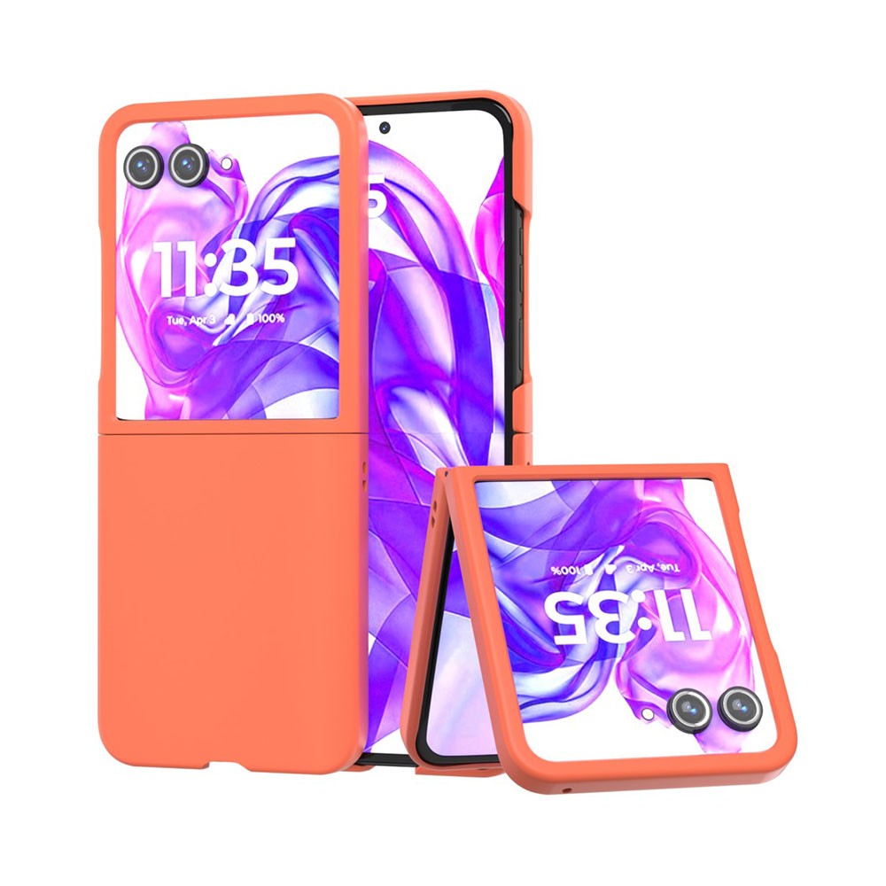 Motorola Razr 50 Ultra 5G Skin Feel Σκληρή Θήκη Orange