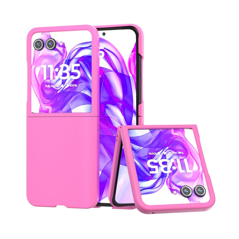 Motorola Razr 50 Ultra 5G Skin Feel Σκληρή Θήκη Rose