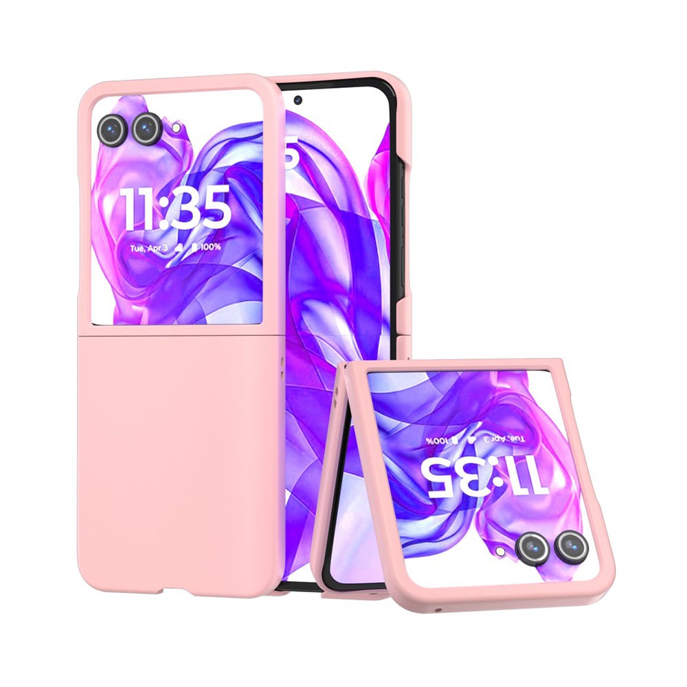Motorola Razr 50 Ultra 5G Skin Feel Σκληρή Θήκη Pink
