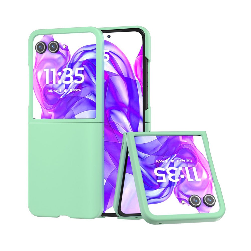 Motorola Razr 50 Ultra 5G Skin Feel Σκληρή Θήκη Light Green