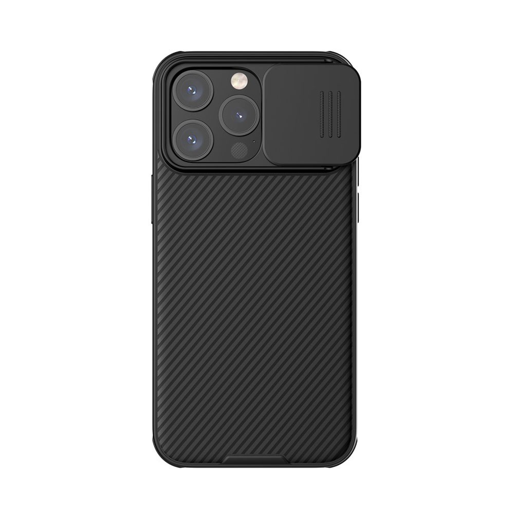 Apple iPhone 15 Pro NILLKIN CamShield Pro Σκληρή Θήκη Black