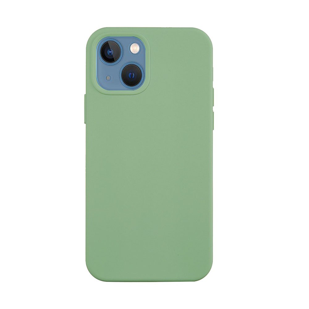 Apple iPhone 15 Solid Color Θήκη Σιλικόνης Mint Green