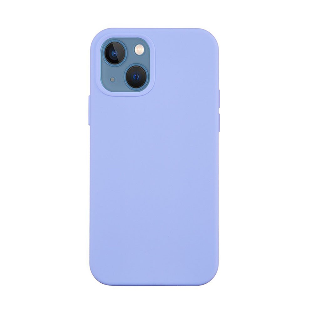 Apple iPhone 15 Solid Color Θήκη Σιλικόνης Light Purple